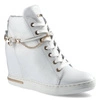 Sneakersy CARINII - B5476_-L46-000-000-B88 Biały