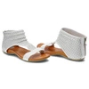 Sandały CARINII - B2125_-125-000-000-810 Mono Biały