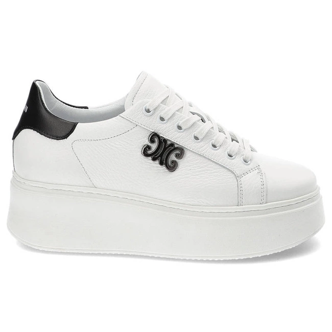 Sneakersy CARINII - B8781_-I81-E50-000-F69 Biały/Czarny