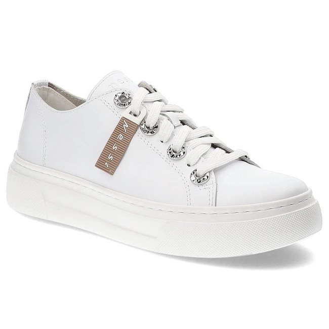 Sneakersy NESSI - 23417 Biały
