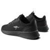 Sneakersy KANGAROOS - 39139 000 5500 Kf-A Deal Jet Black/Mono