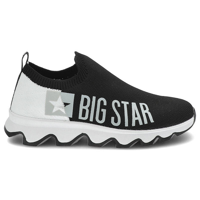 Sneakersy BIG STAR - JJ274A143 Biały/Czarny