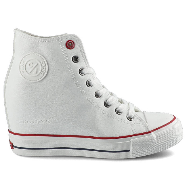 Sneakersy CROSS JEANS - II2R4024C Biały
